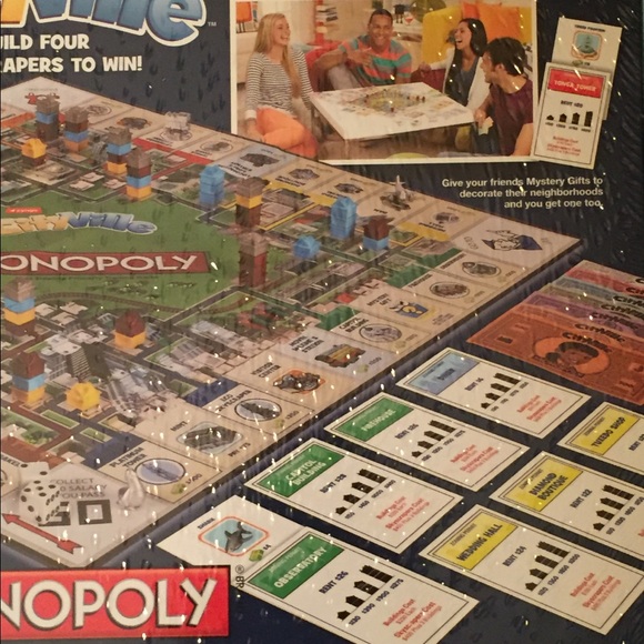 Hasbro Other Monopoly Cityville Games Family Night New City Poshmark
